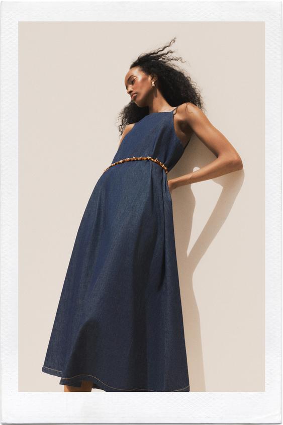 Lightweight denim dress