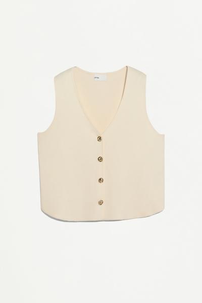 Knit vest top