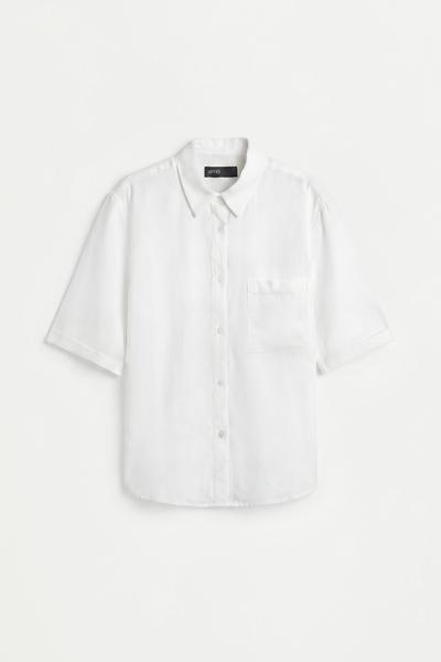 Flowing textured shirt