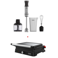 PACK (Mixeur Pro Chef 1502 SOLAC+PANINI BISTRO ESSENTIAL TAURUS)