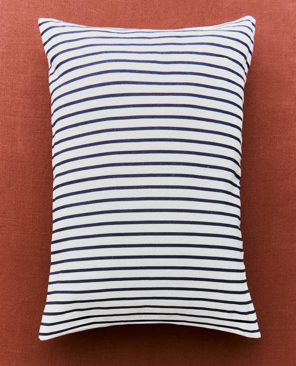 HOUSSE DE COUSSIN RAYURES