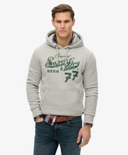 Leather & Boot Co Script hættetrøje