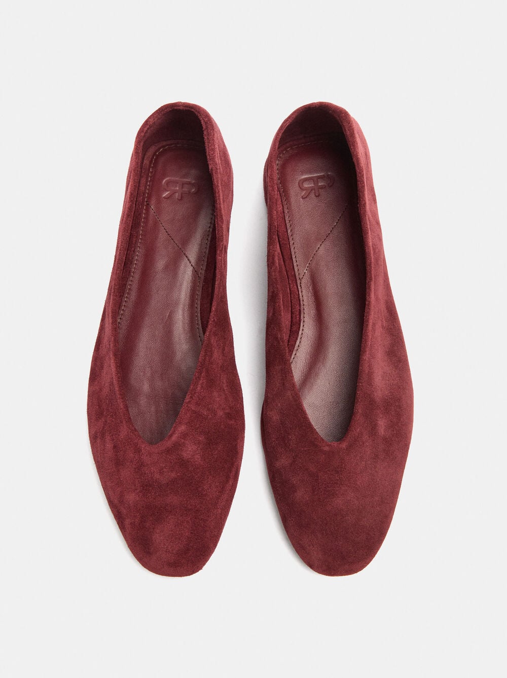 Ballerinas aus Wildleder