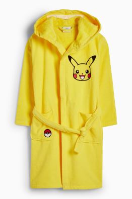 Pokémon - Pikachu - Bademantel mit Kapuze