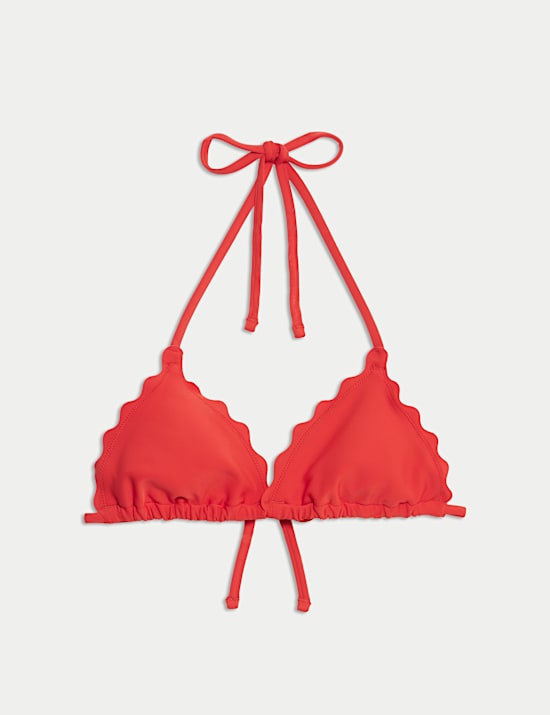 Σουτιέν μπικίνι τριγωνικό με ενίσχυση από νεοπρένιο