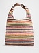 Slouchy Straw Tote Bag