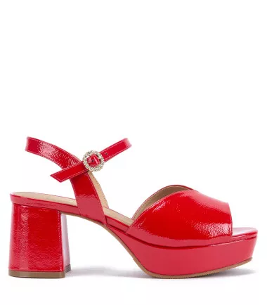Sandalia Valentina Rojo