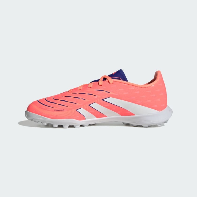 zapatilla de futbol adidas predator league naranjo tf niño