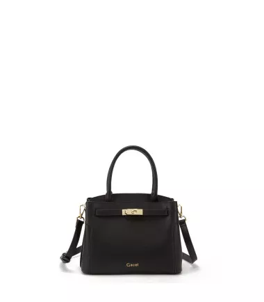 Cartera Dos Asas Pequeña Negro