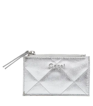 Billetera Tarjetero Plateado