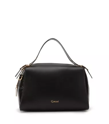 Cartera Dos Asas Mediana Negro