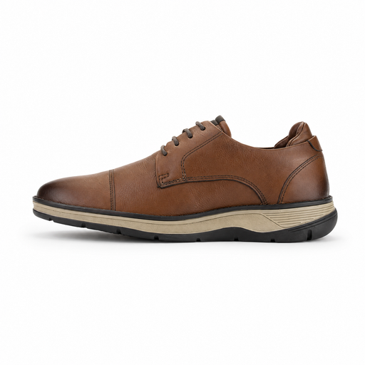 Zapato Hombre 5541 Fluence Café Claro Casual