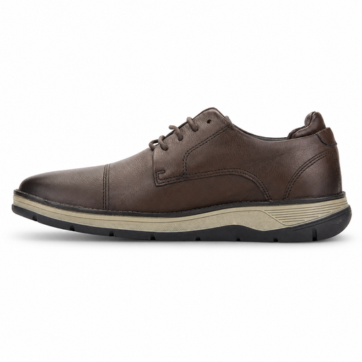 Zapato Hombre 5541 Fluence Café Oscuro Casual