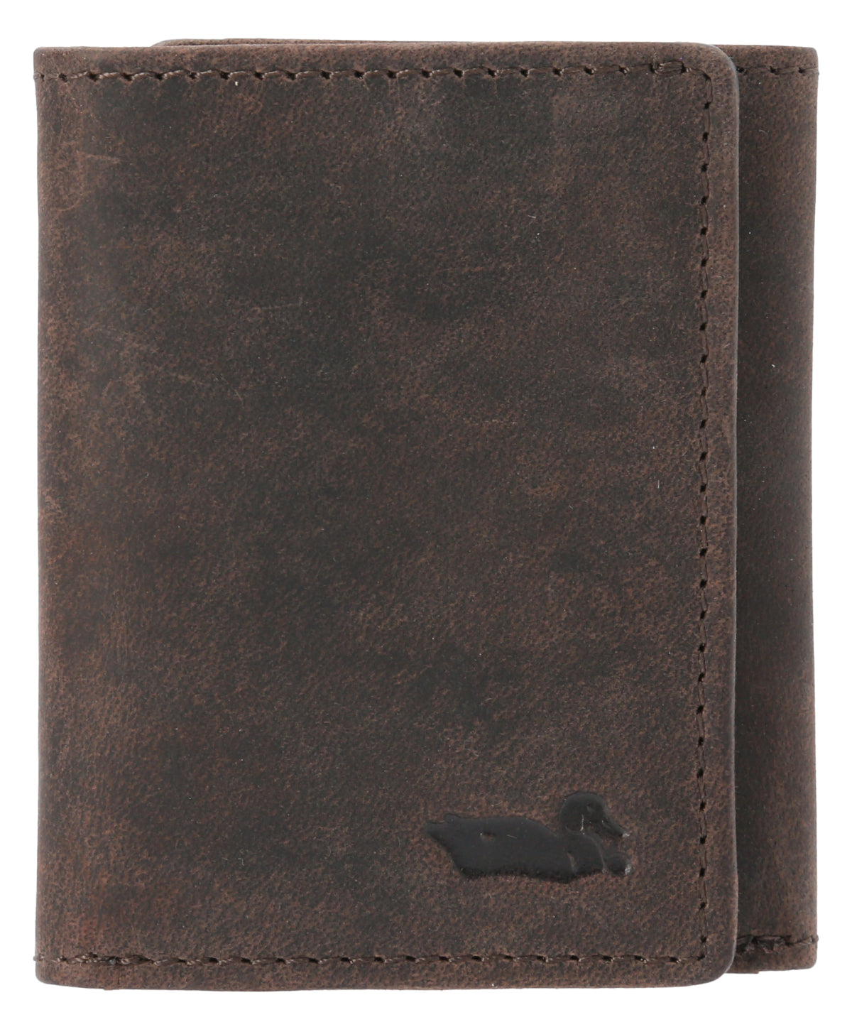 Billetera Cuero Hombre Ks Trifold Card Café