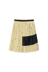 FALDA ABALORIOS CON LINO - THE ITEM