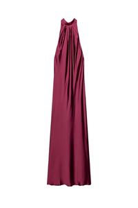 VESTIDO HALTER SATINADO