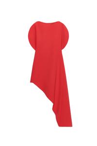 VESTIDO MIDI ASIMÉTRICO ZW COLLECTION