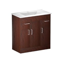 Vanitorio Enkel 80 cms Walnut fjäder