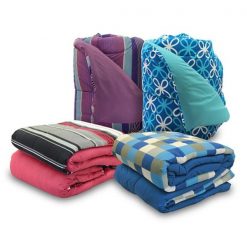 Plumon Microfibra Estampado 2 Plazas Andes