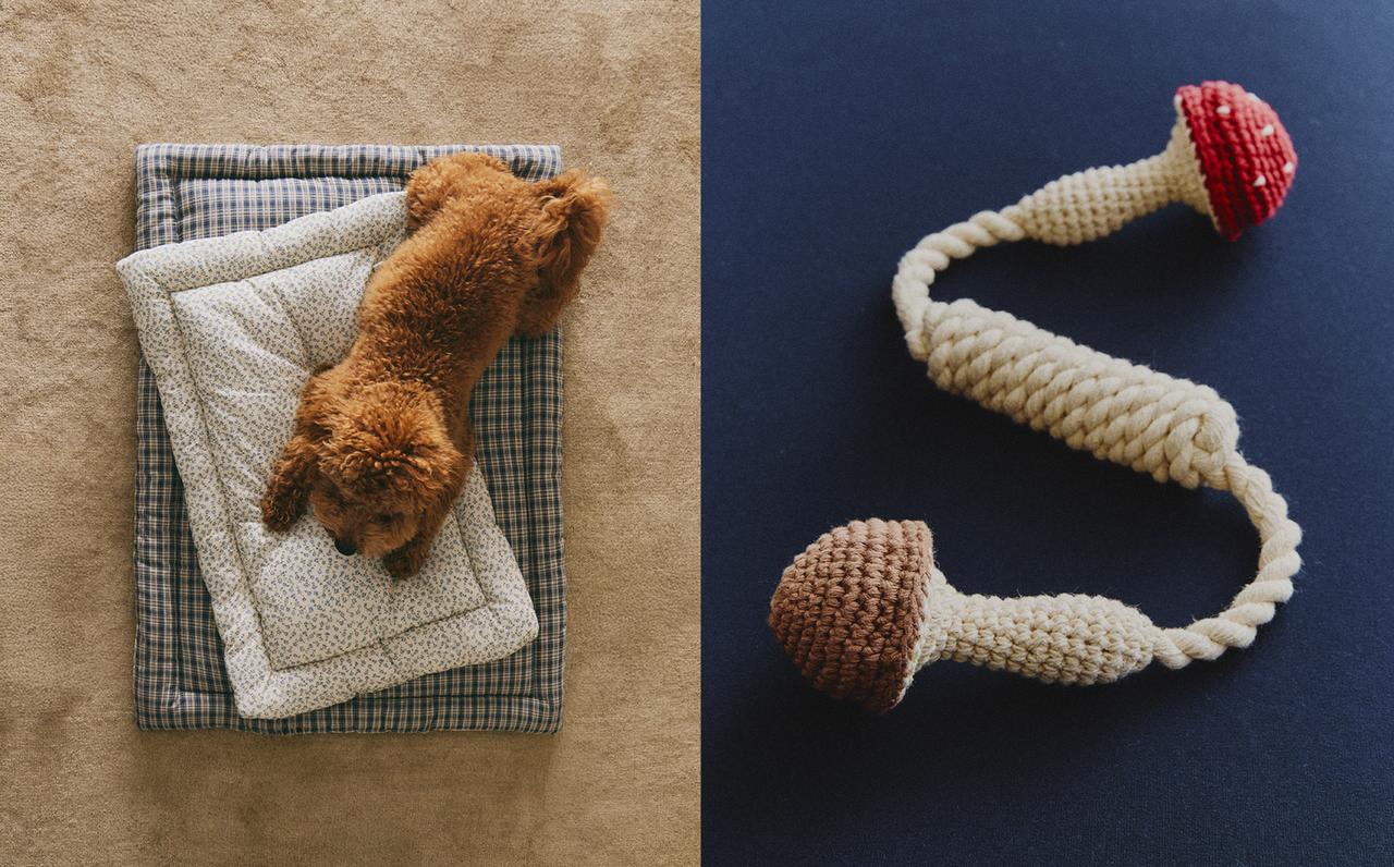 TOPPER CUADROS Y FLORES Y JUGUETE SETAS MASCOTAS