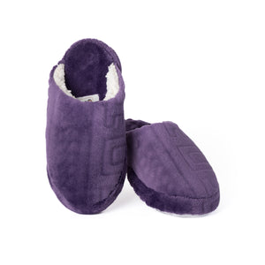 PANTUFLA DESTALONADA DAMA CH MORADO