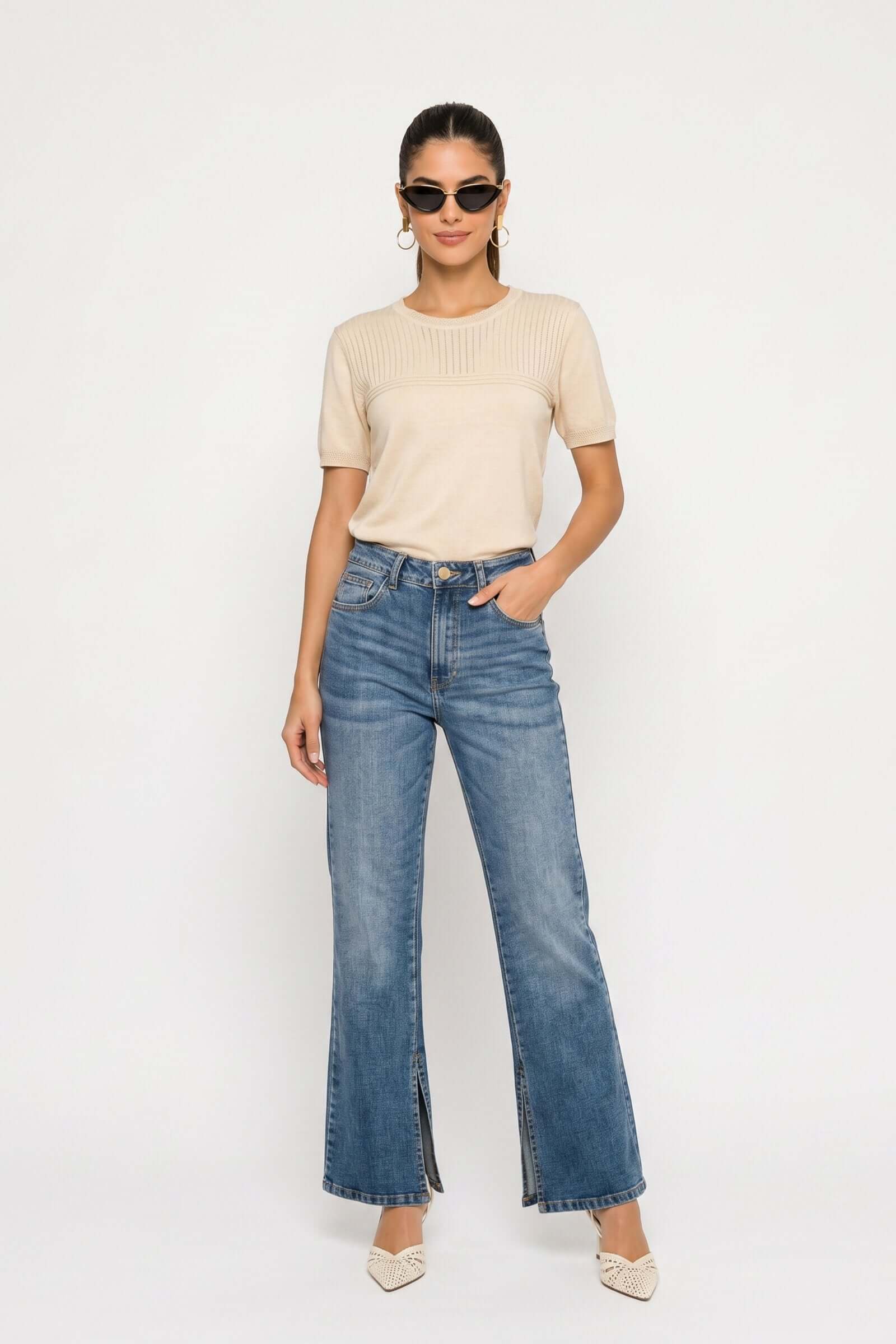 Blusa de dama clásica