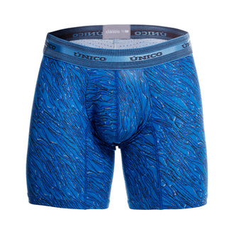 BOXER MEDIO TORZAL AZUL