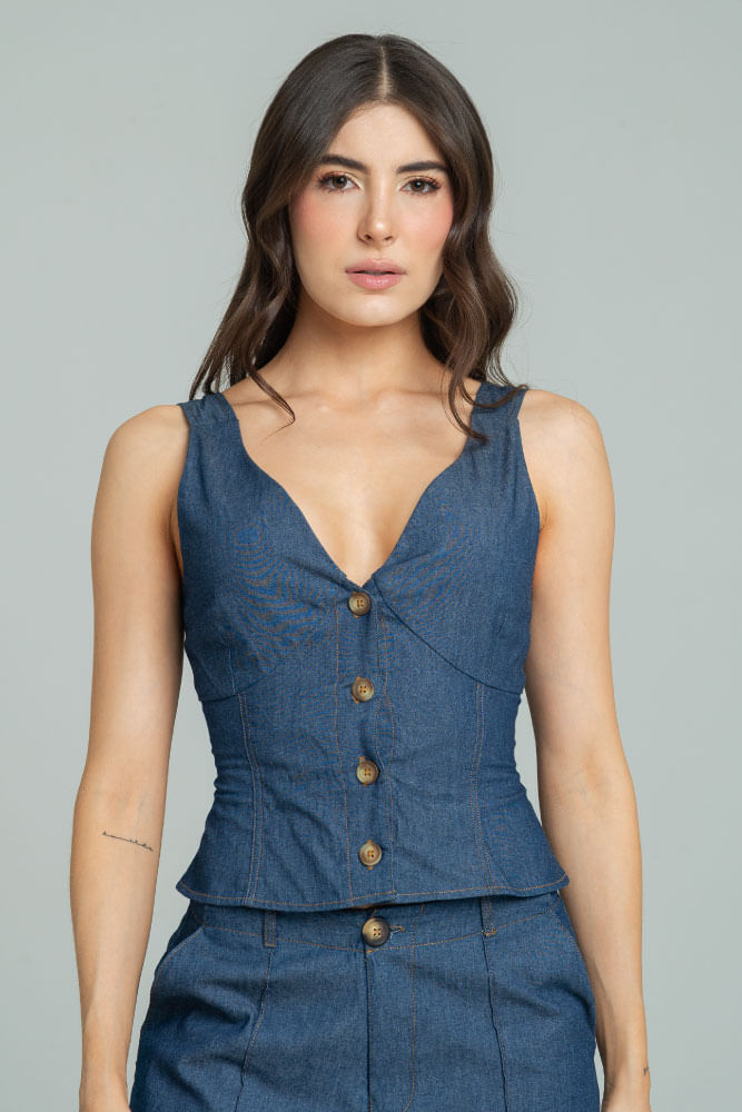 TOP DENIM ALASKA