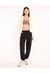 Pantalón Jogger Plush Deportivo Para Mujer Deportiva Color Negro Marca