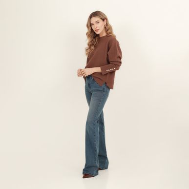 Jean Muse tiro bota flare