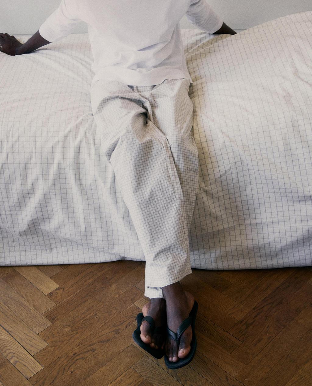 PIJAMA Y ROPA DE CAMA CUADROS