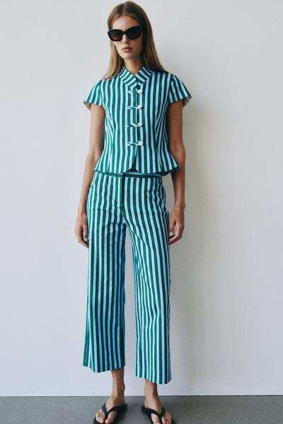 PANTALÓN CULOTTE RAYAS