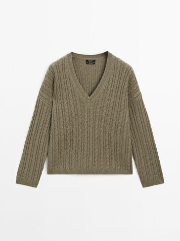 Jersey punto oversize 100% cashmere