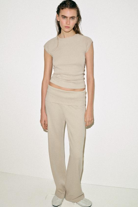 PANTALÓN INTERLOCK EFECTO LAVADO
