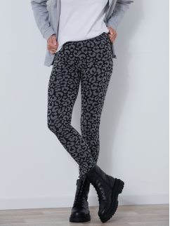 Legging largo estampado animal print