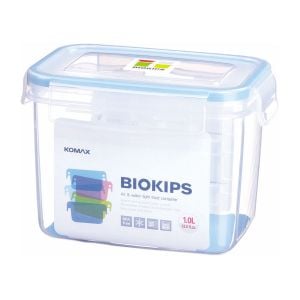 Hermético rectangular Biokips 1L Komax