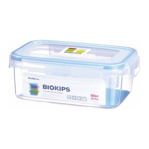 Hermético rectangular Biokips 900ml Komax