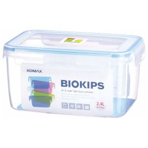 Hermético rectangular Biokips 2,4l Komax