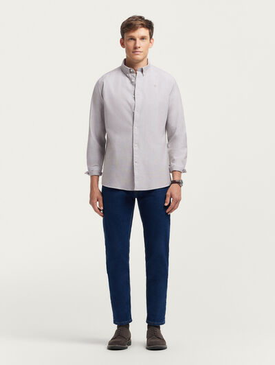 CAMISA OXFORD SOLID VERDE