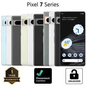 Google Pixel 7a | 7 | 7 Pro - 128GB 256GB 512GB - Unlocked - Smartphone