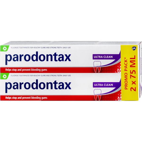 DENTÍFRICO ULTRA CLEAN 2X75ML