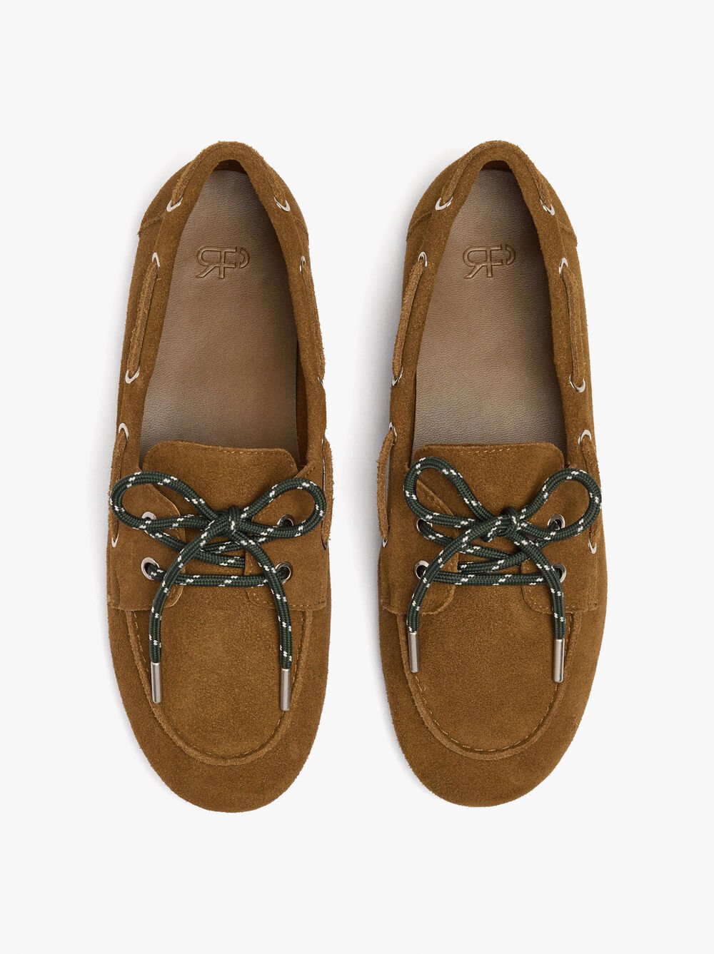 Mocasines de piel con doble cordón