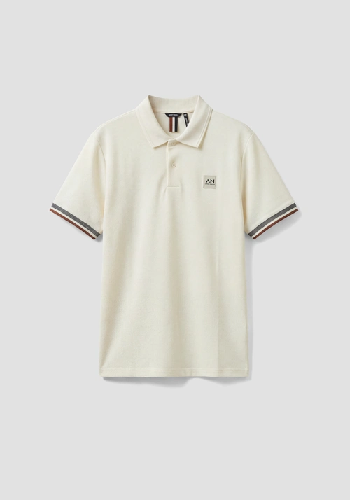 POLO REGULAR FIT DE PIQUÉ DE ALGODÓN CON PEQUEÑO LOGOTIPO