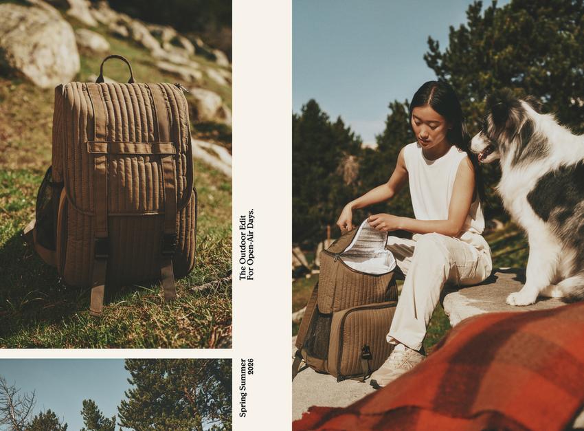 Mochila acolchada camping