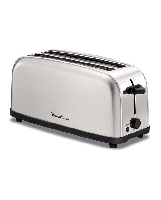 Tostador Moulinex Classic con 2 ranuras largas Inox