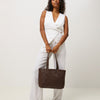 Bolso shopper trenzado
