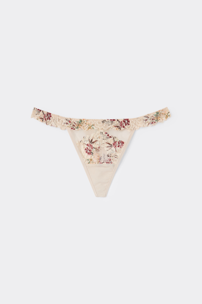 Tanga Estampado Pretty Flowers
