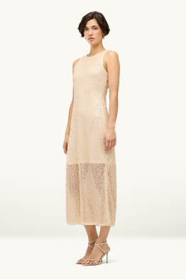 Vestido de lentejuelas - straight fit