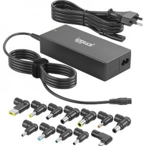 CARGADOR PORTATIL IGGUAL CUA-C-12T-90W 4.5A 20V 90W 12-PUNTAS + USB-C 90W