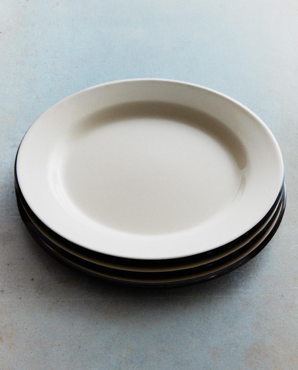 PLATO POSTRE HIERRO FILO